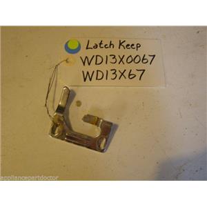 KENMORE  dishwasher  Latch keep WD13X0067 WD13X67 USED PART