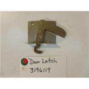 WHIRLPOOL STOVE 3196119  Latch, Door USED PART