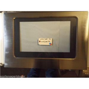 KENMORE Stove W10330077 Door, Outer (stainless ) scratched from use  USED PART