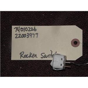 MAYTAG ATLANTIS TOP LOAD WASHER 74010226 22003977 ROCKER SWITCH USED PART
