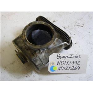 GE DISHWASHER WD1X1392 WD12X269 Sump Inlet USED PART