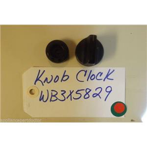 GE STOVE WB3X5829 Knob Clock  USED PART