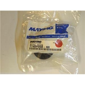 Maytag Magic Chef Gas Stove  7740P058-60  Bezel, Knob (blk) NEW IN BOX