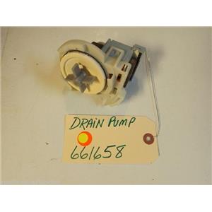Kenmore DISHWASHER 661658  Drain Pump  used