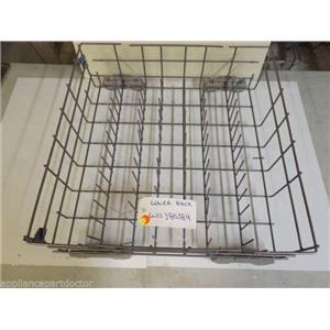 WHIRLPOOL DISHWASHER W10380384 LOWER RACK USED PART *SEE NOTE*