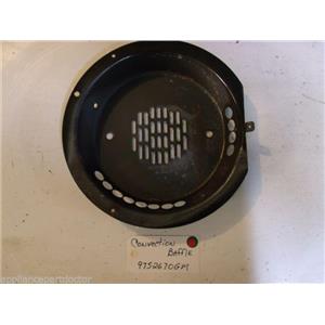 KITCHEN AID STOVE 9752670GM Baffle, Convection  USED PART