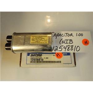 Maytag Amana Microwave  12548810  Capacitor 1.00 NEW IN BOX