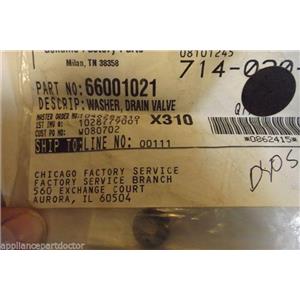 Maytag washer 66001021 Washer, Drain Valve  NEW IN BOX