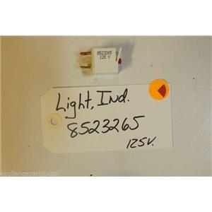 WHIRLPOOL Stove 8523265 Light, Ind. USED PART