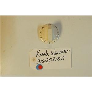 KENMORE Stove  316208105  Knob warmer     USED PART