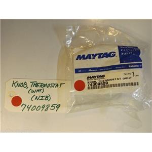Maytag Gas Stove 74009859  Knob, Thermostat (wht) NEW IN BOX