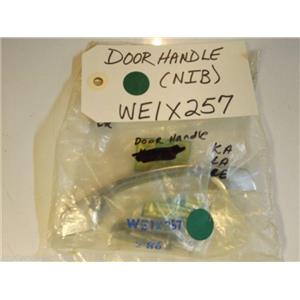 GE Dryer  WE1X257   DOOR HANDLE  NEW IN BOX