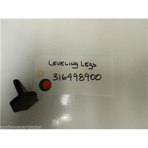 KENMORE OVEN 316498900 LEVELING LEG USED PART ASSEMBLY