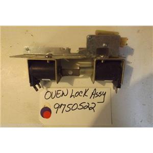 KITCHENAID STOVE  9750522 Oven Lock  used part