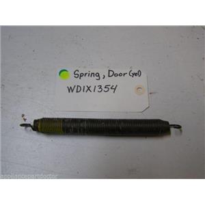 HOTPOINT DISHWASHER WD1X1354 DOOR SPRING YELLOW 25.0 USED PART ASSEMBLY