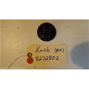 KENMORE STOVE 8272802  knob (blk) USED  PART