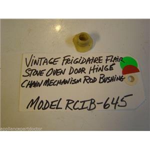 Model RCIB-645 Vintage Frigidaire Flair Oven Dr Hinge Chain Mech Rod bushing