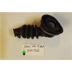 WHIRLPOOL Washer 8181732   Hose, Tub To Pump   used part