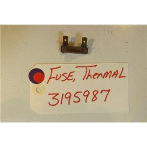 WHIRLPOOL STOVE 3195987 Fuse, Thermal   USED PART