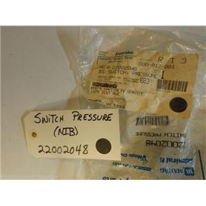 Maytag Washer  22002048  Switch Pressure   NEW IN BOX
