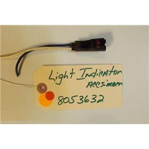 WHIRLPOOL STOVE 8053632 Light, Indicator (accusimmer)  used