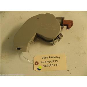 KITCHEN AID DISHWASHER W10469575 W10195031 VENT USED PART ASSEMBLY F/S