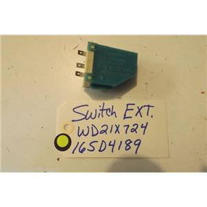 GE DISHWASHER WD21X724 165D4189  switch ext USED PART ASSEMBLY