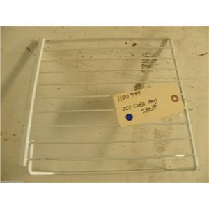 WHIRLPOOL REFRIGERATOR 1100799 ICE CUBE PAN SHELF USED PART ASSEMBLY