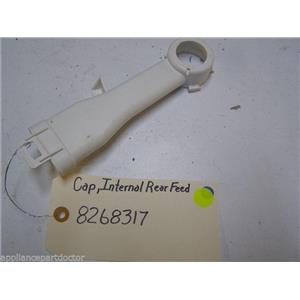 WHIRLPOOL DISHWASHER 8268317 INTERNAL FEED CAP USED PART ASSEMBLY