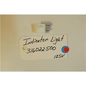 KENMORE Stove  316022500 Indicator light   USED PART