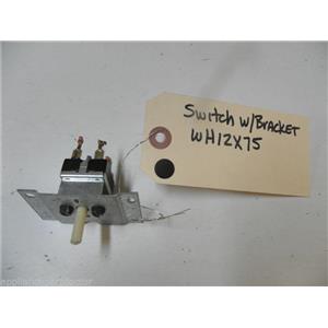 HOTPOINT WASHER WH12X725 SWITCH W/ BRACKET USED PART ASSEMBLY