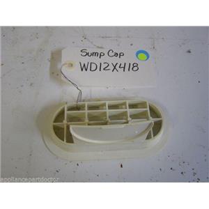 GE DISHWASHER WD12X418 Cap Sump  USED PART