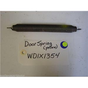 GE Dishwasher WD1X1354 Door Spring (yellow) USED PART