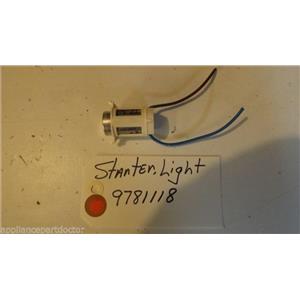 KITCHENAID STOVE 9781118 Starter, Light USED