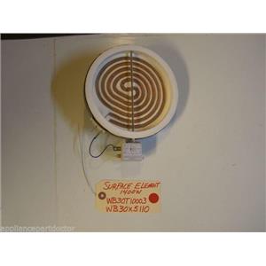 GE STOVE  WB30T10003  WB30X5110  Surface Element 1400W   USED