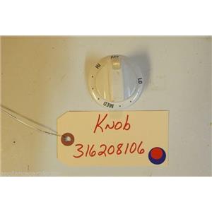 KENMORE STOVE 316208106 Knob  USED PART