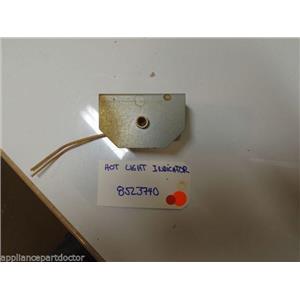 WHIRLPOOL STOVE  8523740 Light, Indicator (hot Surface) W/BRACKET  USED PART