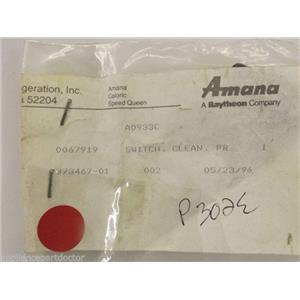 Amana Stove  0067919  Switch, Clean Prmry   NEW IN BOX
