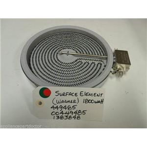 Bosch Cooktop Stove 449485 00449485 1383848 warmer SURFACE ELEMENT NEW W/O BOX