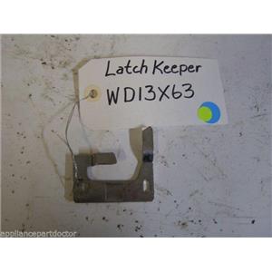 GE DISHWASHER WD13X63 Latch Keeper USED PART