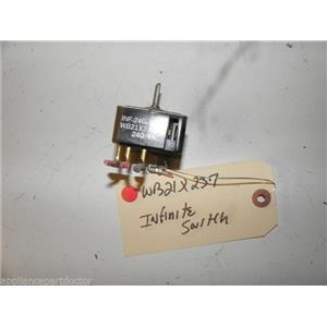 GE ELECTRIC RANGE WB21X237 INFINITE SWITCH USED PART ASSEMBLY F/S