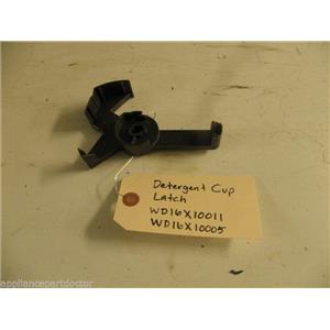 GENERAL ELECTRIC DISHWASHER WD16X10011 WD16X10005 DETERGENT CUP LATCH USED PART