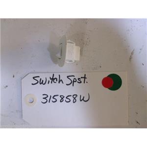 Amana STOVE 315858W Switch, Spst  USED PART