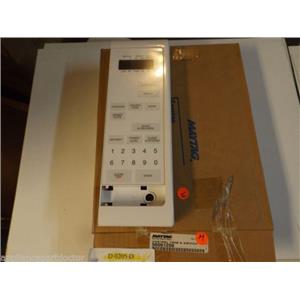 Maytag Microwave  56001255  Control Trim & Switch Assy-wht  NEW IN BOX