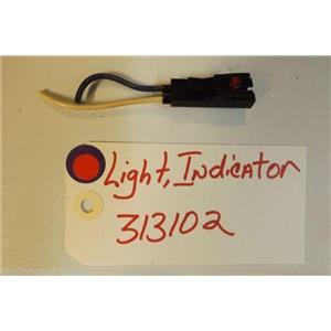 WHIRLPOOL STOVE 313102 Light, Indicator USED PART