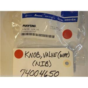 Maytag Gas Stove  74004650  Knob, Valve (wht) NEW IN BOX