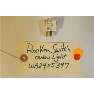 Kenmore STOVE WB24X5347  Rocker switch  oven light  4a  250 vac  8a used part