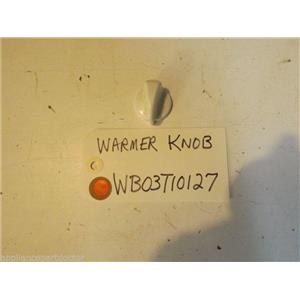 GE STOVE WB03T10127  Warmer Knob    USED  PART