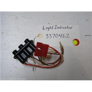 KENMORE DISHWASHER 3370462 LIGHT INDICATOR USED PART ASSEMBLY