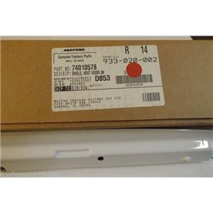MAYTAG STOVE 74010578 SHIELD-HT   NEW IN BOX